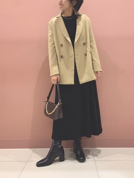 CHIBANAさん（レディース・160cm）の秋コーディネート