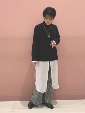 CHIBANAさん（レディース・160cm）の冬コーディネート