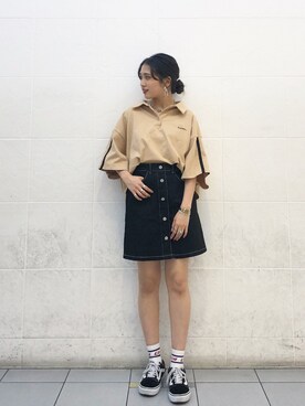 yuttyさん（レディース・158cm）の春コーディネート