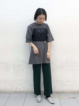 yuttyさん（レディース・158cm）の春コーディネート