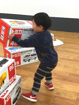 ken/aiさん（キッズ・100cm）の夏コーディネート