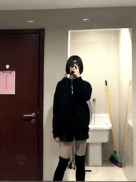 「laboratory work(laboratory work)」｜Hoyoo💓さん（レディース・172cm）の冬コーディネート