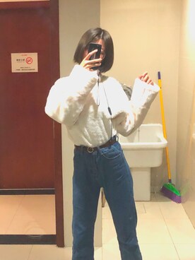 「laboratory work(laboratory work)」｜Hoyoo💓さん（レディース・172cm）の冬コーディネート