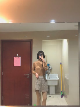「laboratory work(laboratory work)」｜Hoyoo💓さん（レディース・172cm）の冬コーディネート