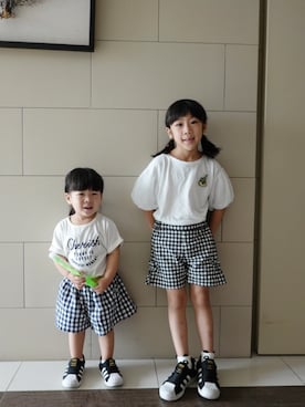 「sister」｜Reenaさん（キッズ・110cm）の春コーディネート