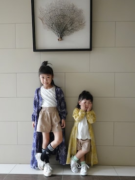 Reenaさん（キッズ・120cm）の秋コーディネート