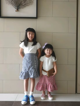 Reenaさん（キッズ・120cm）の秋コーディネート