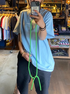 「ストリート女子」｜「アイテム（腕時計）」を使った、мさん（レディース・172cm）の夏コーディネート