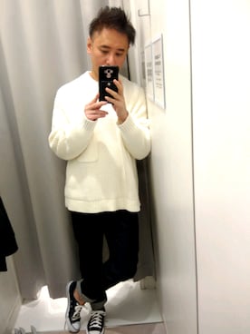 「UNIQLOデニム」｜atunndoさん（メンズ・170cm）の秋コーディネート