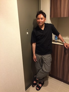 「LARS LARSEN（ラースラーセン）のアイテム」を使った、atunndoさん（メンズ・170cm）の夏コーディネート