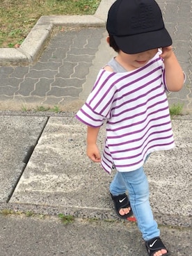 minatoさん（キッズ・90cm）の夏コーディネート