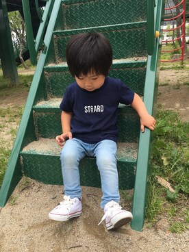 minatoさん（キッズ・90cm）の夏コーディネート