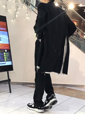 「sulvam（サルバム）のアイテム（チェスターコート）」を使った、myucさん（メンズ・170cm）の秋コーディネート