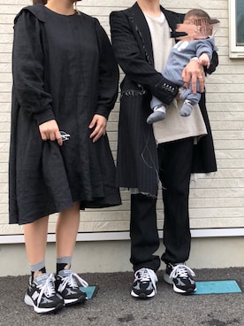 「Eddie Bauer（エディーバウアー）のアイテム（ベスト）」を使った、myucさん（メンズ・170cm）の秋コーディネート