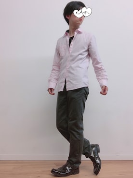 「MK MICHEL KLEIN（エムケーミッシェルクラン）のアイテム」を使った、Shinさん（メンズ・166cm）の夏コーディネート