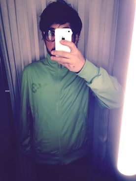 「Y-3（ワイスリー）のアイテム（ジャージ）」を使った、John.Mさん（メンズ・164cm）の冬コーディネート