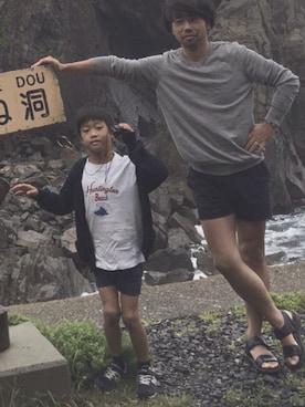 「サマーニット」｜John.Mさん（メンズ・164cm・40代）の夏コーディネート