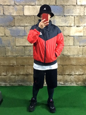 「daily look」｜「アイテム（その他アウター）」を使った、yolo132さん（メンズ・165cm）の春コーディネート