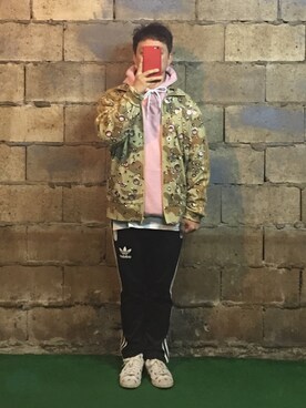 「adidas Originals by JEREMY SCOTT」｜yolo132さん（メンズ・165cm）の春コーディネート