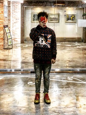 「adidas Originals by JEREMY SCOTT」｜yolo132さん（メンズ・165cm）の春コーディネート