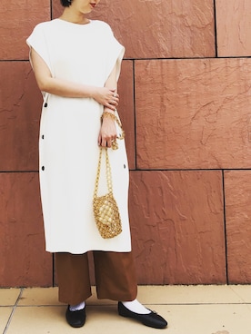 「JOINT WORKS（ジョイントワークス）のアイテム」を使った、REMIさん（レディース・163cm）の春コーディネート