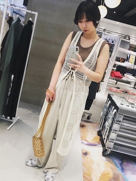 「JOINT WORKS（ジョイントワークス）のアイテム」を使った、REMIさん（レディース・163cm）の春コーディネート