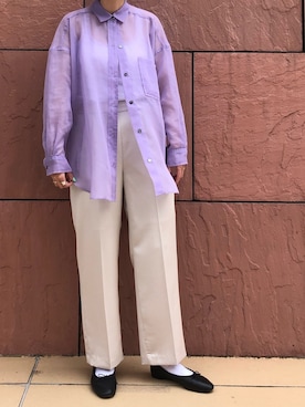 「JOINT WORKS（ジョイントワークス）のアイテム」を使った、REMIさん（レディース・163cm）の春コーディネート