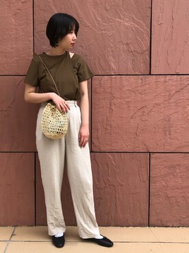 REMIさん（レディース・163cm）の春コーディネート