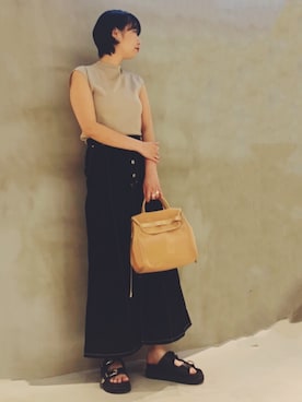 「JOINT WORKS（ジョイントワークス）のアイテム」を使った、REMIさん（レディース・163cm）の春コーディネート