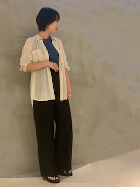 「JOINT WORKS（ジョイントワークス）のアイテム」を使った、REMIさん（レディース・163cm）の春コーディネート