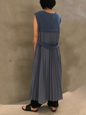 「JOINT WORKS（ジョイントワークス）のアイテム（ワンピース/ドレス）」を使った、REMIさん（レディース・163cm）の夏コーディネート