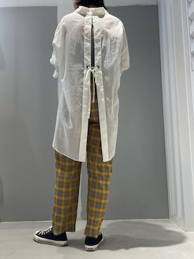 「JOINT WORKS（ジョイントワークス）のアイテム」を使った、REMIさん（レディース・163cm）の夏コーディネート