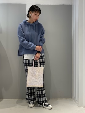 「JOINT WORKS（ジョイントワークス）のアイテム（トップス）」を使った、REMIさん（レディース・163cm）の秋コーディネート