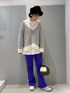 「JOINT WORKS（ジョイントワークス）のアイテム」を使った、REMIさん（レディース・163cm）の秋コーディネート