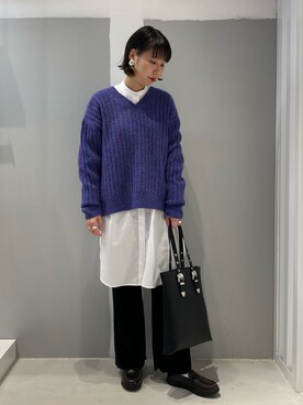 「JOINT WORKS（ジョイントワークス）のアイテム（ワンピース/ドレス）」を使った、REMIさん（レディース・163cm）の秋コーディネート