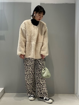 「JOINT WORKS（ジョイントワークス）のアイテム（ジャケット/アウター）」を使った、REMIさん（レディース・163cm）の秋コーディネート