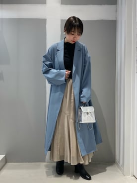「JOINT WORKS（ジョイントワークス）のアイテム（ジャケット/アウター）」を使った、REMIさん（レディース・163cm）の冬コーディネート