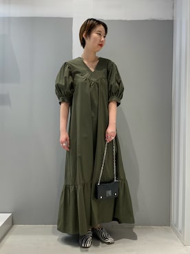 「JOINT WORKS（ジョイントワークス）のアイテム（ワンピース/ドレス）」を使った、REMIさん（レディース・163cm）の春コーディネート