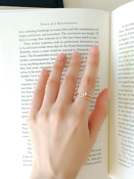 「天然石」｜NOIRDEPOUPEEさん（レディース・165cm）の春コーディネート