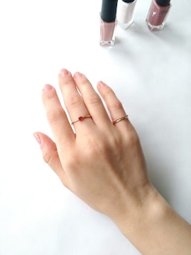 「天然石」｜NOIRDEPOUPEEさん（レディース・165cm）の夏コーディネート