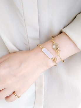 「NOIR DE POUPEE（ノワールドプーペ）のアイテム」を使った、NOIRDEPOUPEEさん（レディース・165cm）の夏コーディネート