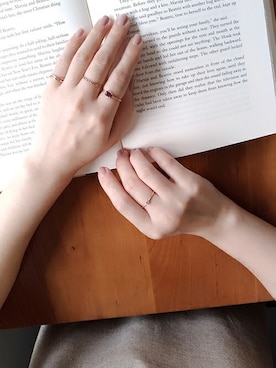 「リング」｜NOIRDEPOUPEEさん（レディース・165cm）の夏コーディネート