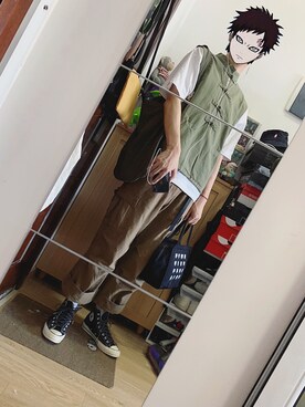 张崎霆さんのコーディネート