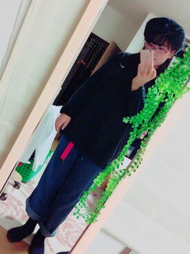 「UNION（ユニオン）のアイテム（帽子）」を使った、はるかさん（レディース・166cm）の冬コーディネート