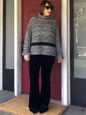 「ROCHAS（ロシャス）のアイテム」を使った、mandarkさん（レディース・157cm）の春コーディネート