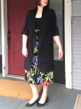 「ROCHAS（ロシャス）のアイテム」を使った、mandarkさん（レディース・157cm）の春コーディネート