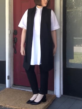 「Alexander Wang」｜「アイテム（その他アウター）」を使った、mandarkさん（レディース・157cm）の春コーディネート