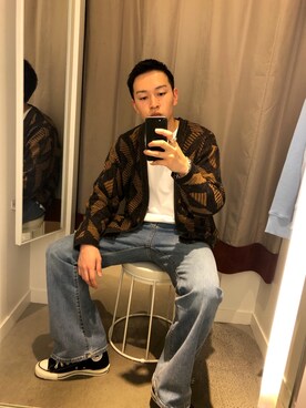 「Instagramもよかったらよろしくお願いします🙇」｜YUIさん（メンズ・170cm）の春コーディネート
