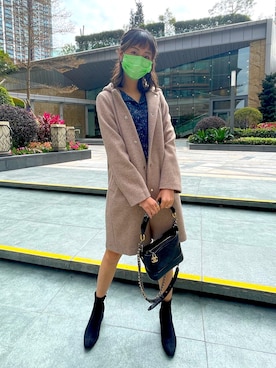 「JOURNAL STANDARD relume（ジャーナルスタンダード　レリューム）のアイテム（その他アウター）」を使った、ひでこ♪さん（レディース・163cm）の冬コーディネート