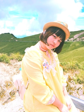 「cece.t（セセティー）のアイテム」を使った、Cherryさん（レディース・170cm）の夏コーディネート